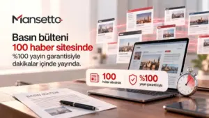 Tek panelden yürütülen basın bülteni gönderimleri 100 mecrada firesiz karşılık buluyor