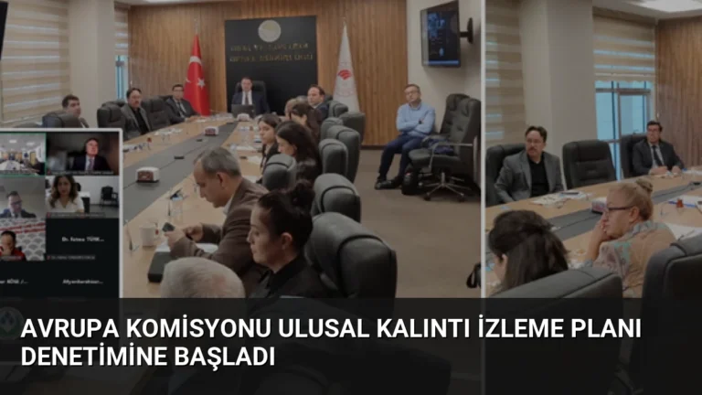 Avrupa Komisyonu Ulusal Kalıntı İzleme Planı Denetimine Başladı