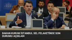 Bakan Kurum İstanbul sel felaketinde son durumu açıkladı