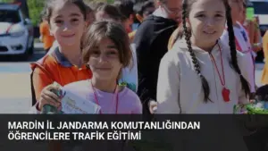 Mardin İl Jandarma Komutanlığından Öğrencilere Trafik Eğitimi